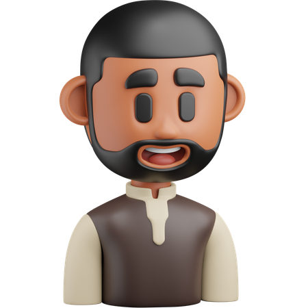 Man  3D Icon