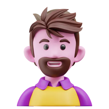 Man  3D Icon