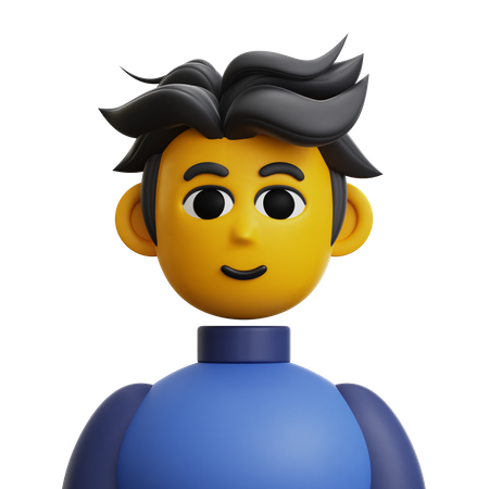 Man  3D Icon