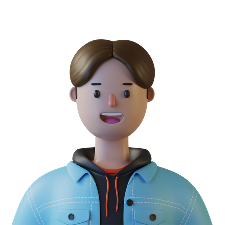 Man  3D Icon