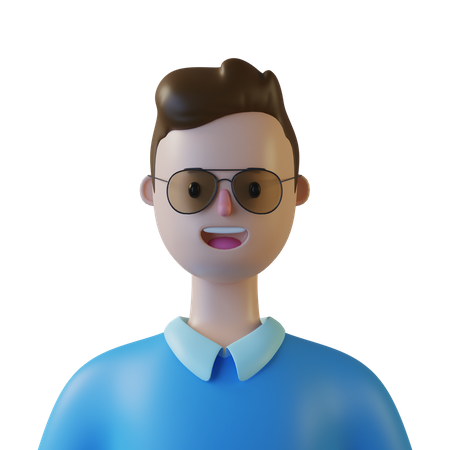 Man  3D Icon