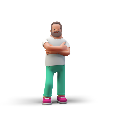 Man  3D Illustration