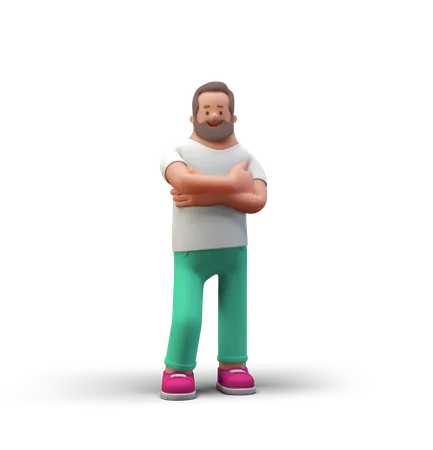 Man  3D Illustration