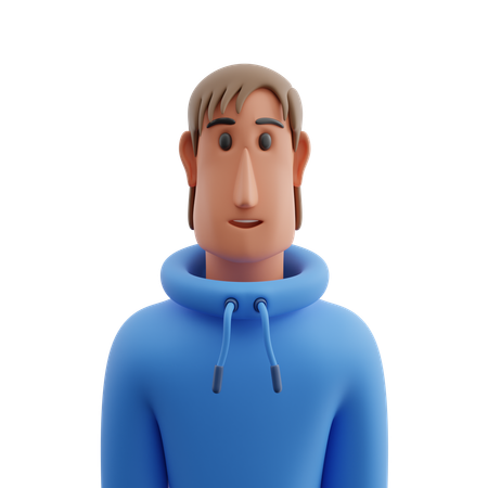 Man avatar  3D Icon