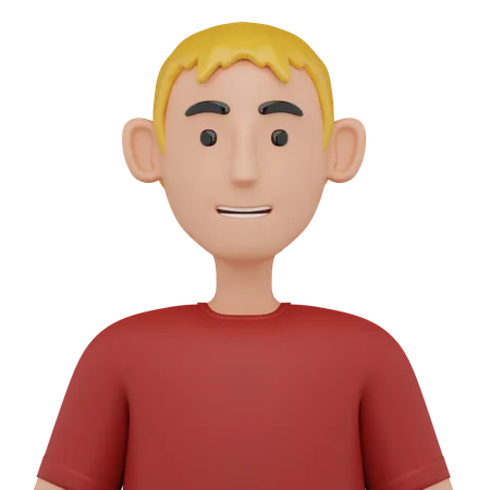 Man Avatar  3D Icon