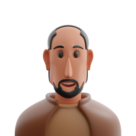 Man avatar  3D Icon
