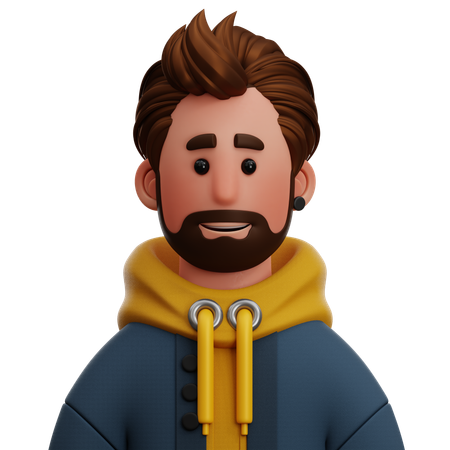 Man Avatar  3D Icon