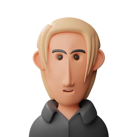 Man avatar  3D Icon