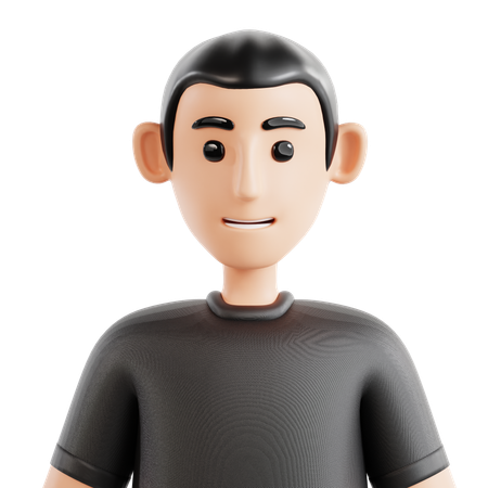 Man Avatar  3D Icon