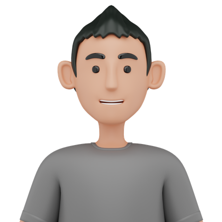 Man Avatar  3D Icon