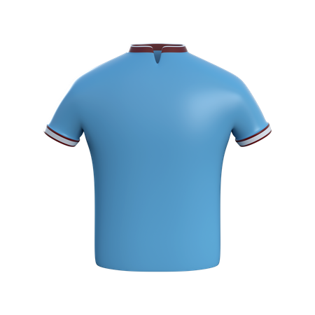 Camisas de futebol da cidade do homem  3D Icon