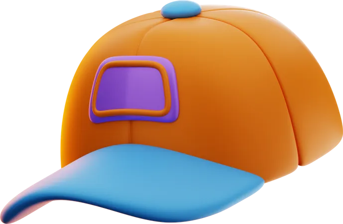 Man Hat 3D Icon