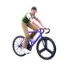 Man Riding Bike