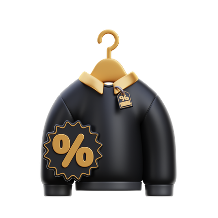 Man Shirt Sale  3D Icon