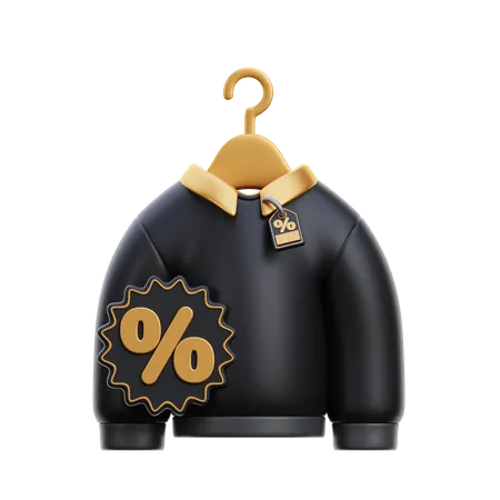 Man Shirt Sale  3D Icon