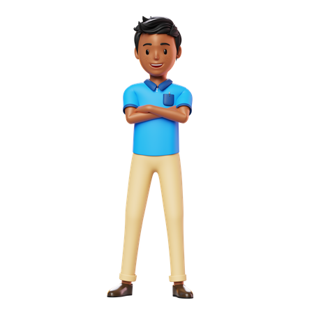 Man standing  3D Icon