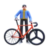 Man With Bike