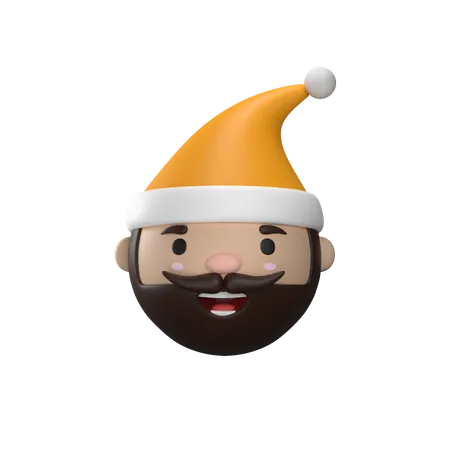 Christmas Orange Hat Gnome 3 D Illustration 3D Illustration