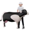 Man With Cow