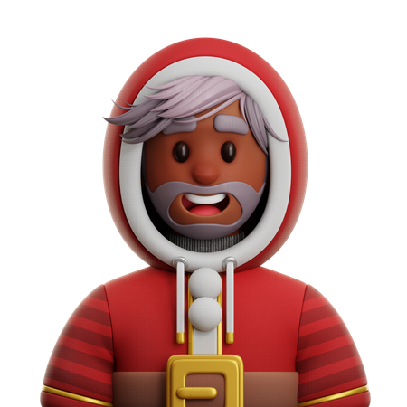 Man With Hoodie  3D Icon