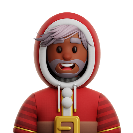 MAN WITH HOODIE  3D Icon