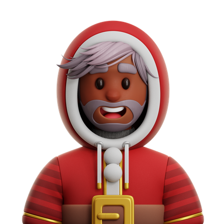 Man With Hoodie  3D Icon