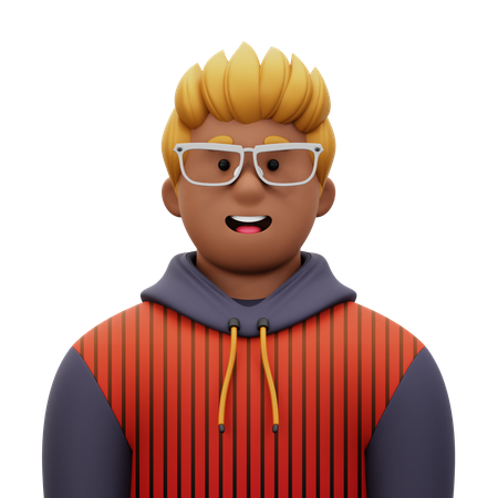 Man with Jacket  3D Icon