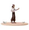 Man with Puzzle Piece Brain
