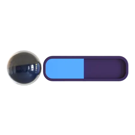 Mana Bar  3D Icon