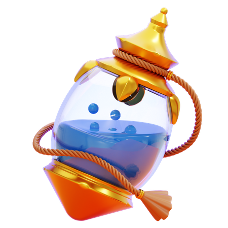 Mana Potion  3D Icon