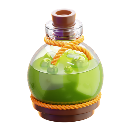 Mana Potion  3D Icon