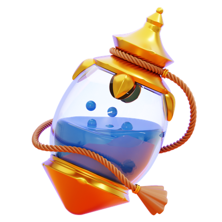 Mana Potion  3D Icon