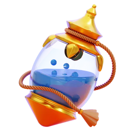 Mana Potion  3D Icon