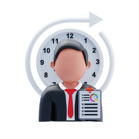Manage Future  3D Icon