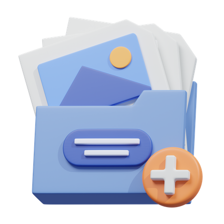 Manage Overflowing Files  3D Icon