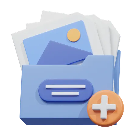 Manage Overflowing Files  3D Icon