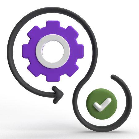 Management  3D Icon