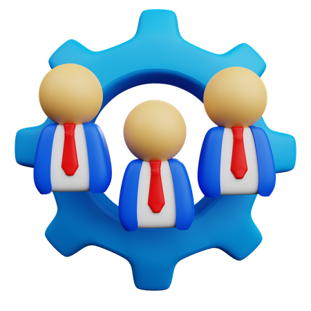 Management  3D Icon