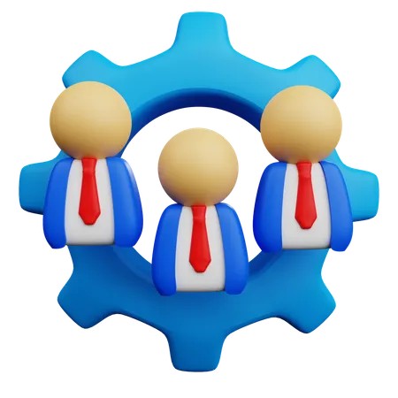 Management  3D Icon