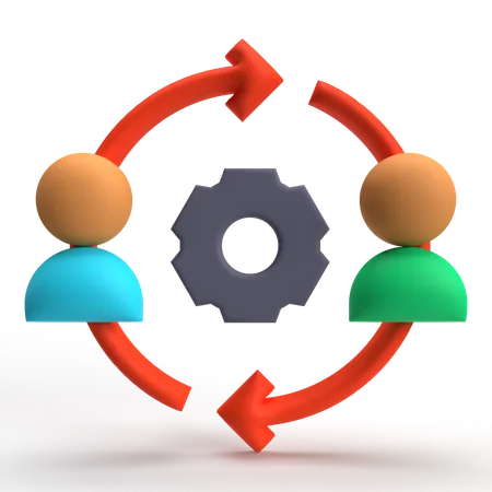 Management  3D Icon