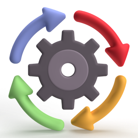 Management  3D Icon