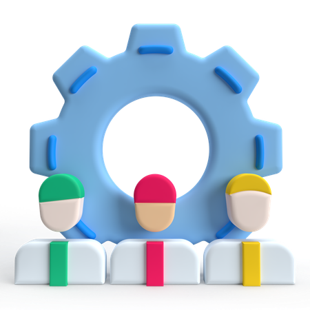 Management  3D Icon