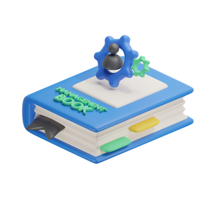 Management Book  3D Icon