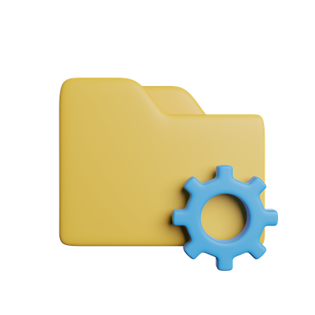 Management Folder  3D Icon