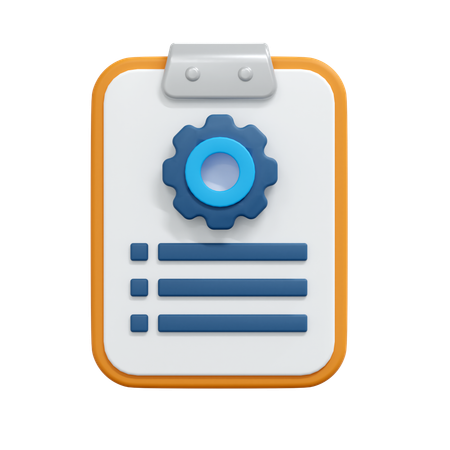 Management Report  3D Icon