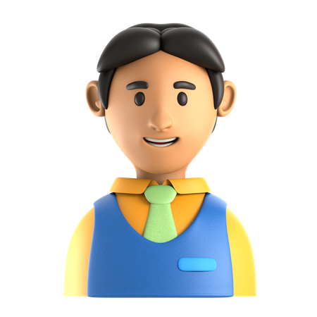 Manager  3D Icon