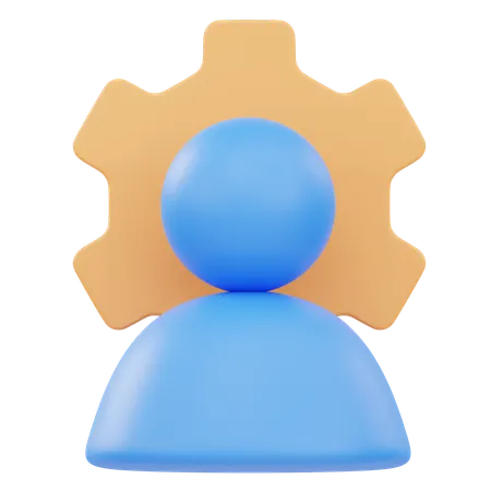 Manager  3D Icon