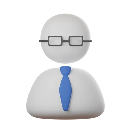 Manager  3D Icon