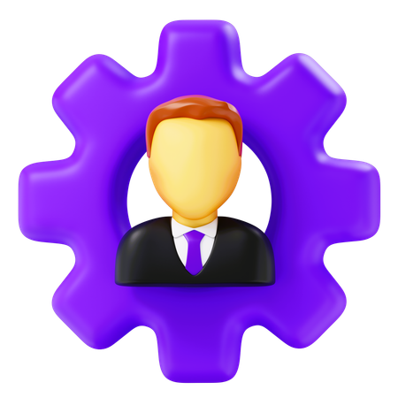 Manager  3D Icon