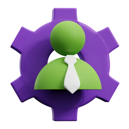 Manager  3D Icon